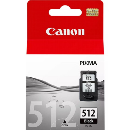 Cartucho canon pg 512 negro 15ml mp240 - mp490 - mx320 - 330