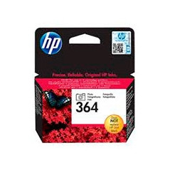 Cartucho tinta hp 364 cb317ee photo negro 3ml b8550 -  d5460 -  c6380 -  c5380