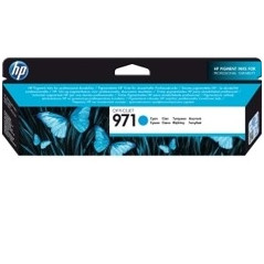 Cartucho tinta hp 971 cn622ae cian officejet pro x476 - x576 - x451 - x551