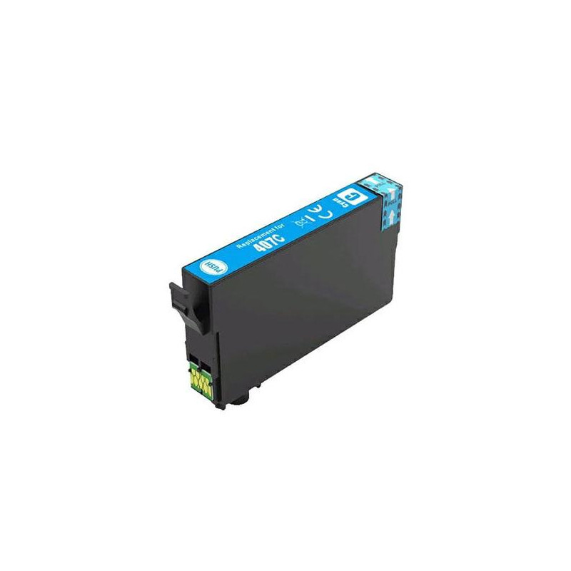 Cartucho de tinta compatible dayma epson e407 xl cian 1.900 pag. premium
