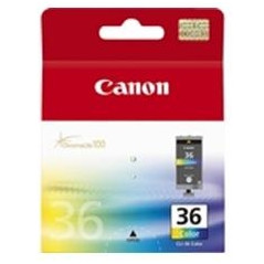 Cartucho canon cli 36 cian - magenta - amarillo pixma mini 260 - ip100