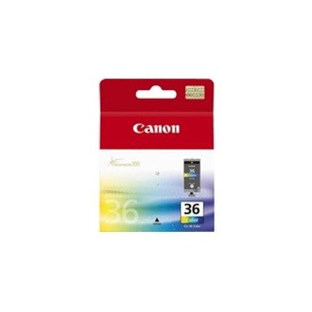 Cartucho tinta canon cli 36 cian -  magenta -  amarillo pixma mini 260 -  ip100