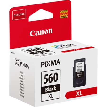 Cartucho dyed canon pg - 560xl negro 14.3ml 400 pages ts5350 - ts5351