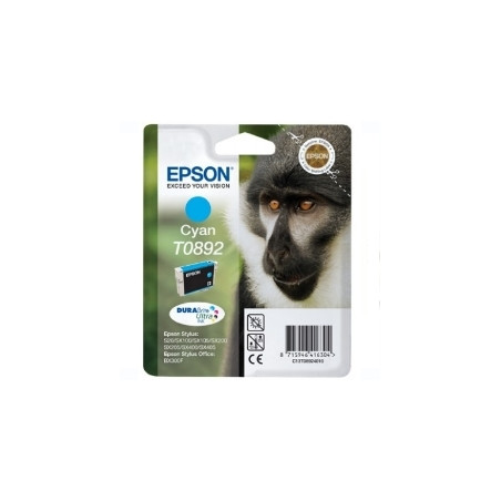 Cartucho tinta epson t0892 cian 3.5ml s20 - sx105 - sx200 - sx205 - sx 405 - mono