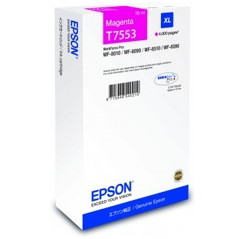 Cartucho tinta epson c13t755340 magenta xl 4000 paginas
