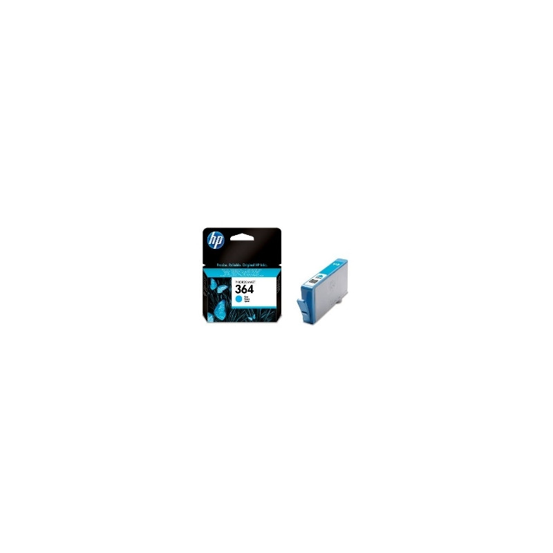 HP Original cyan ink cartridge 364