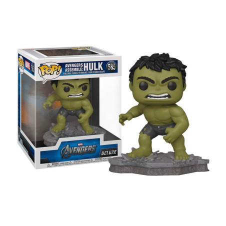 Funko pop deluxe marvel los fudores avengers hulk assemblies 45634
