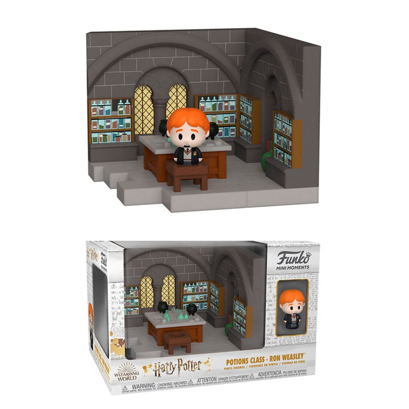 Mini moments funko harry potter aniversario ron weasley with opcion chase 57365
