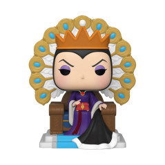 Funko pop deluxe disney villanos reina malvada en el throne 50270