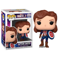 Funko pop marvel what if captain carter 55811