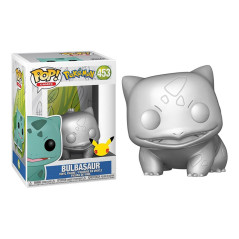 Funko pop jumbo pokemon s6 bulbasaur plateado efecto metalico 10 pulgadas edicion especial exclusive 59874