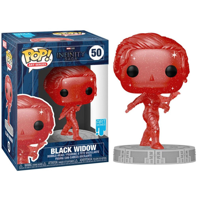Funko pop marvel infinity saga viuda negra gema de la realdad 57613