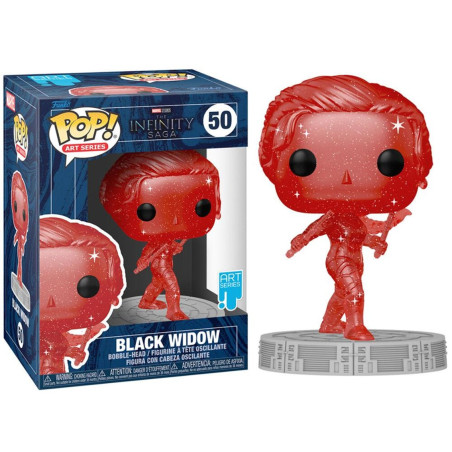 Funko pop marvel infinity saga viuda negra gema de la realdad 57613