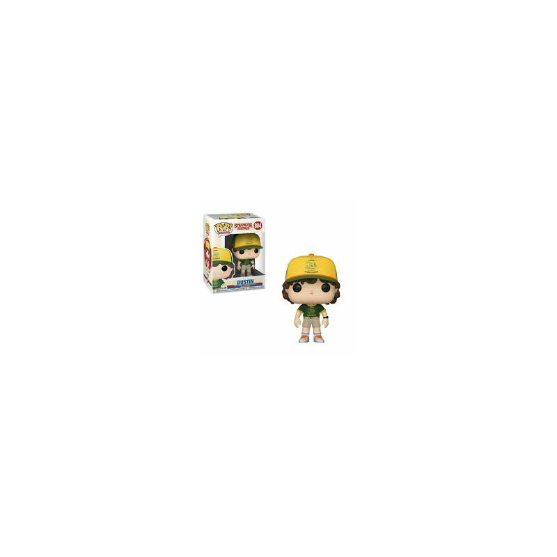 Funko pop stranger things dustin en el camp