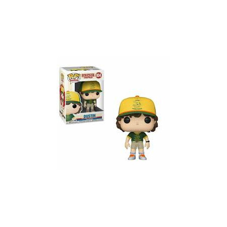 Funko pop stranger things dustin en el camp