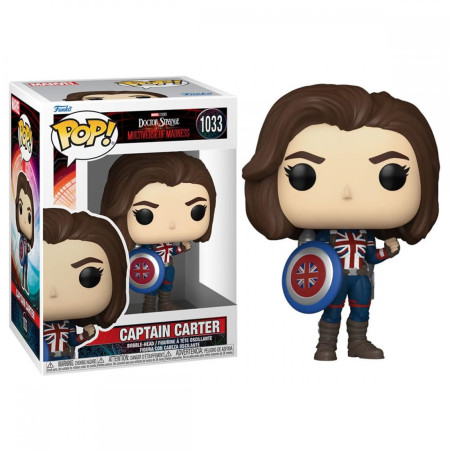 Funko pop marvel doctor strange multiverso de la locura captainna carter 62408