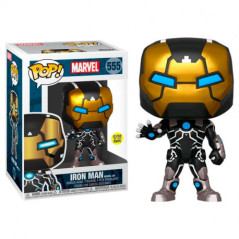 Funko pop marvel 80th iron man model 39 brillo en la oscuridad 43965