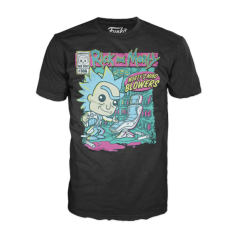 Camiseta funko series tv rick and morty morty mind blowers 64530