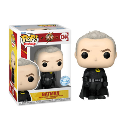 Funko pop dc comes the flash batman (keaton) sin mascara