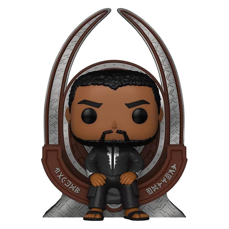 Funko pop black panther tchalla on throne (1113) dlx exclusivo