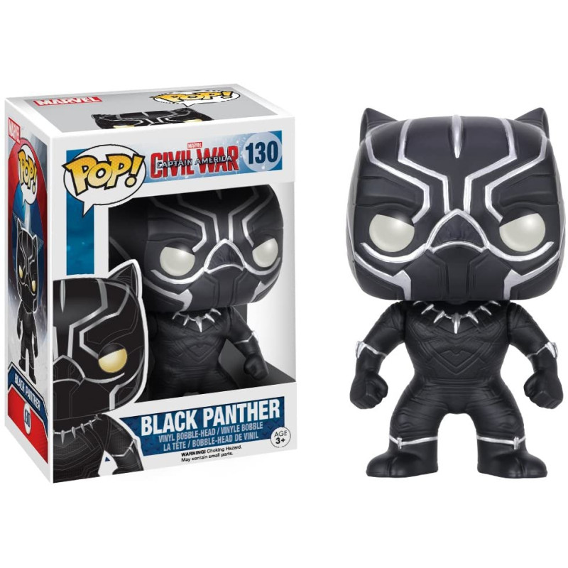 Funko pop marvel comedores panther negra