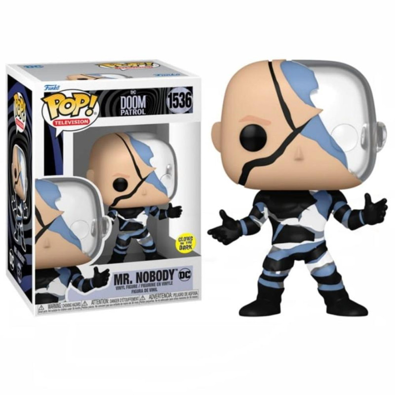 Funko pop dc comedy doom patrol mr nobody glow in the dark 75891