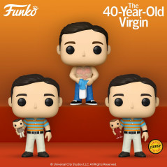 Caja surprise funko cine virgen a los 40 andy en sus tres variants