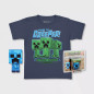Pop & tee minecraft charged creeper funko + camiseta heela s