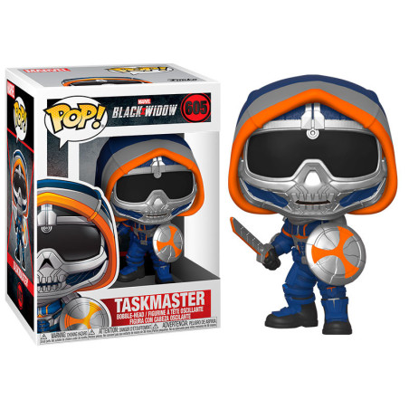 Funko pop marvel viuda negra taskmaster shield and sword 46684