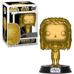 Funko pop star wars princesa leia dorada edicion especial excluivo 43017