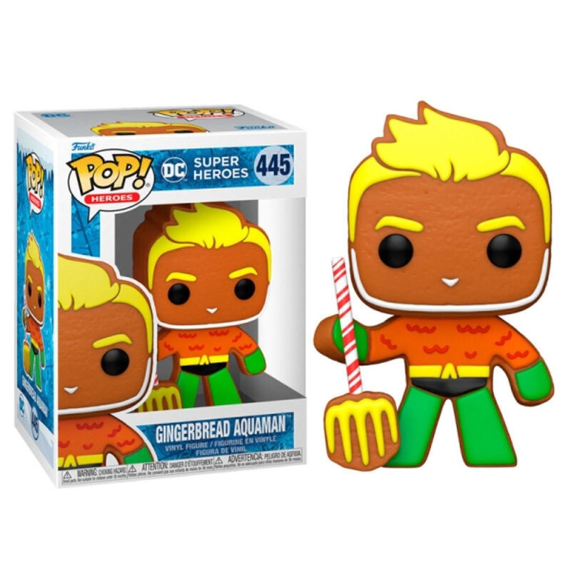 Funko pop dc comedy super heroes gingerbread aquaman 64321