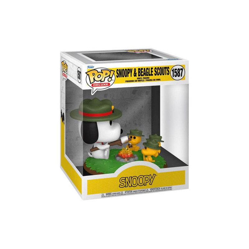 Funko pop snoopy & beagle scouts (camping)
