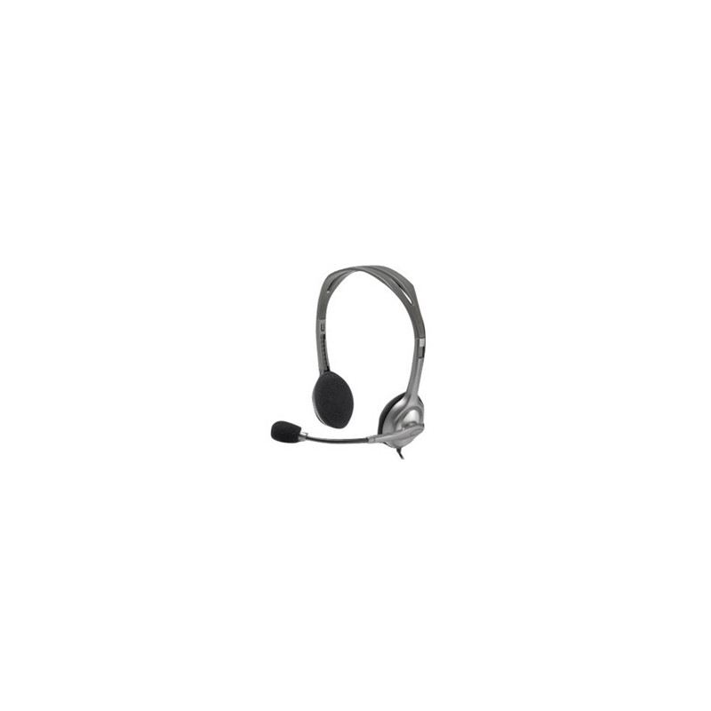 AURICULARESMICRO LOGITECH H111 PLATEADO