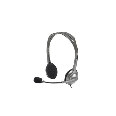 AURICULARESMICRO LOGITECH H111 PLATEADO
