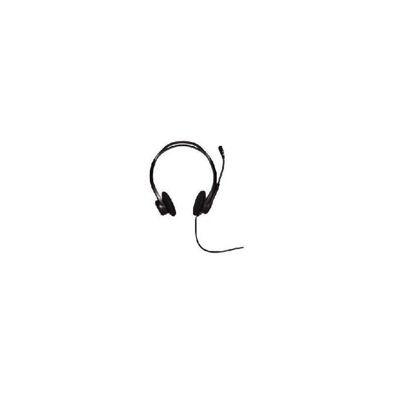 Auriculares with microphone logitech pc960 usb