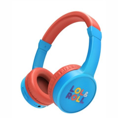 Auriculares micro energy sistem lol&roll pop blue supraural - bt 5.1 - jack 3.5mm - multiplatform