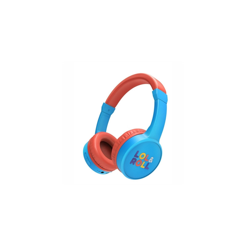 Auriculares micro energy sistem lol&roll pop blue supraural - bt 5.1 - jack 3.5mm - multiplatform