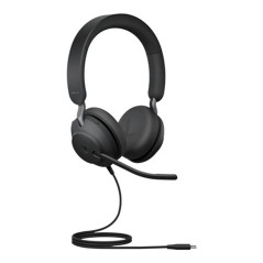 Auriculares jabra evolve2 40 se ms stereo negro