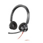 POLY Cuffie stereo Blackwire 3320 con connettore USB-C, certificate per Microsoft Teams + adattatore USB-C/A POLY Cuffie stereo Blackwire 3320 con connettore USB-C, certificate per Microsoft Teams + adattatore USB-C/A
