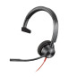 POLY Blackwire 3310 Monaural Microsoft Teams Certified USB-C Headset +USB-C/A Adapter POLY Blackwire 3310 Monaural Microsoft Teams Certified USB-C Headset +USB-C/A Adapter