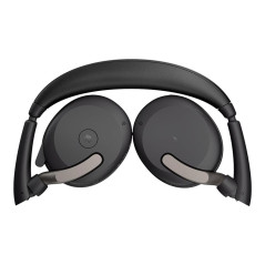 Auriculares jabra evolve2 65 flex ms stereo inalambrico negro