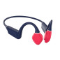 Auriculares leotec earphones inalambrico blue - red