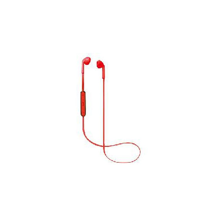 Auriculares bluetooth de boton nevir rojo