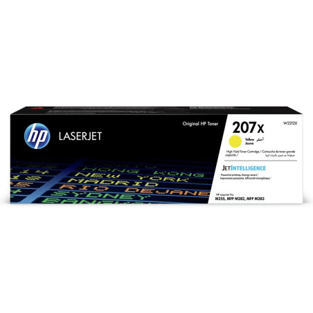 HP Cartuccia toner giallo originale LaserJet 207X ad alta capacità