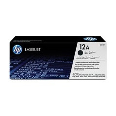 HP 12A Black Original LaserJet Toner Cartridge