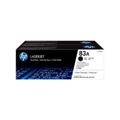 HP Confezione doppia di cartucce toner originali nero 83A LaserJet