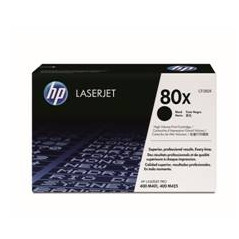 HP 80X High Yield Black Original LaserJet Toner Cartridge