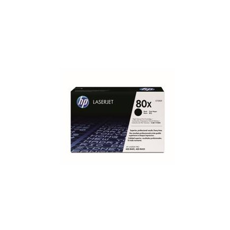 HP 80X High Yield Black Original LaserJet Toner Cartridge