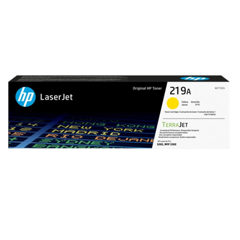 HP Original LaserJet 219A yellow toner cartridge