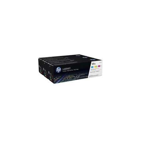 HP Confezione da 3 cartucce Toner originali ciano/magenta/giallo LaserJet 131A